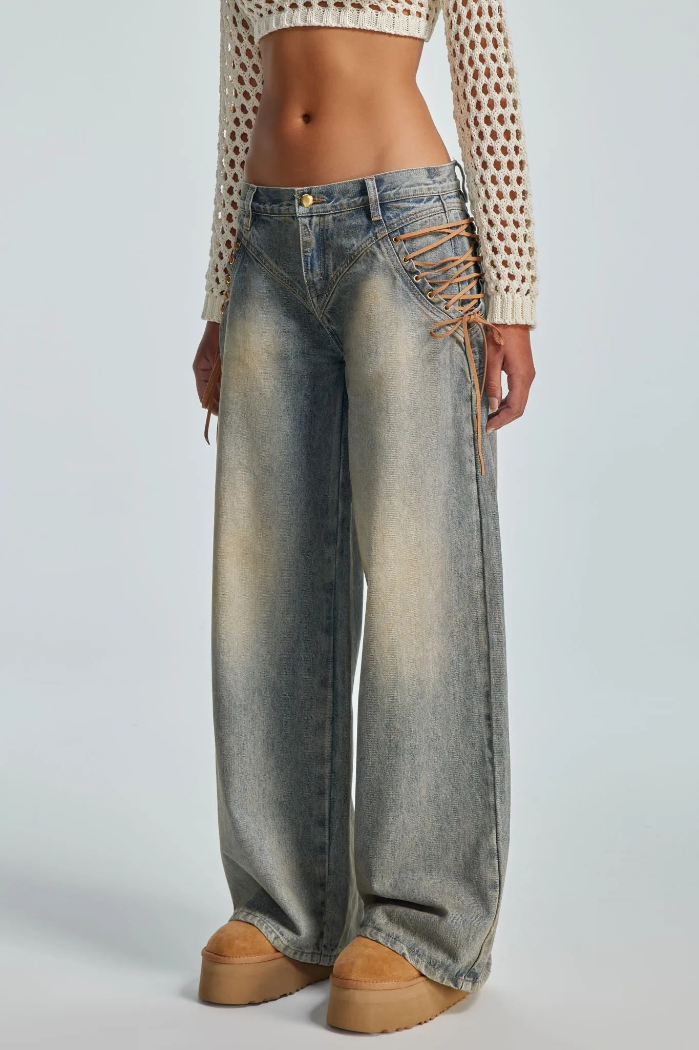 Denim pants by Regan