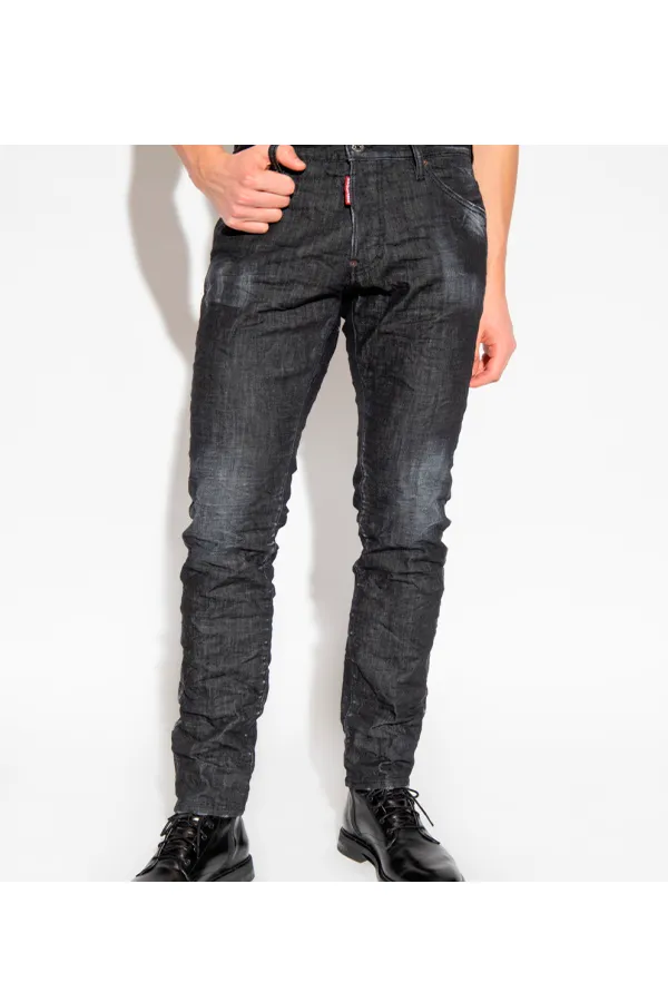 Dsquared2 Black Cool Guy Denim Jeans