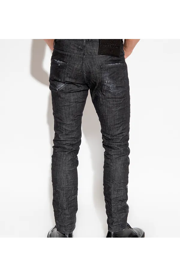 Dsquared2 Black Cool Guy Denim Jeans