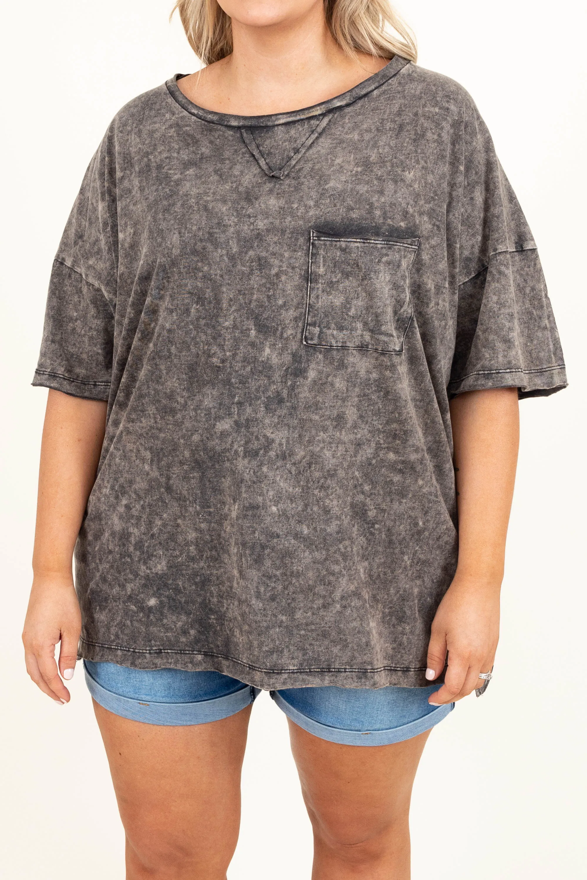 Ease Along Top, Ash Black