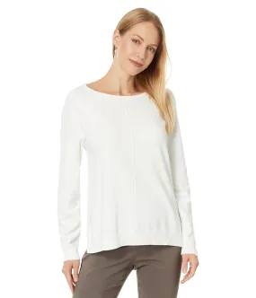 Elliott Lauren Modal Knits - Crewneck Sweater with Seam detail