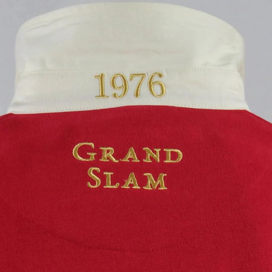 Ellis Rugby Wales 1976 Grand Slam Vintage Long Sleeve Rugby Jersey