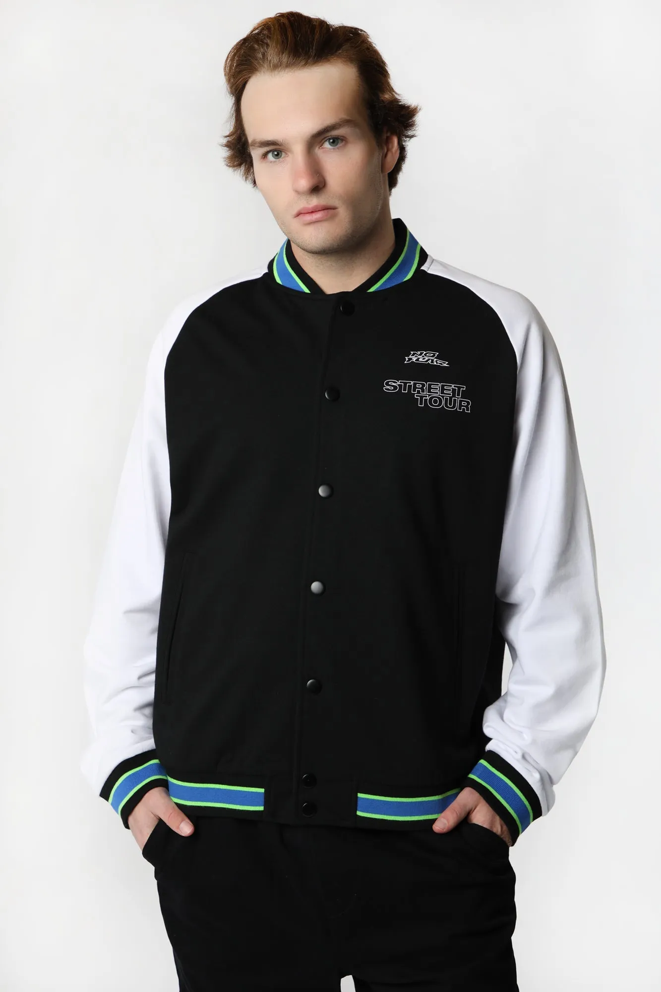 Fearless Men's Fleece Varsity Jacket