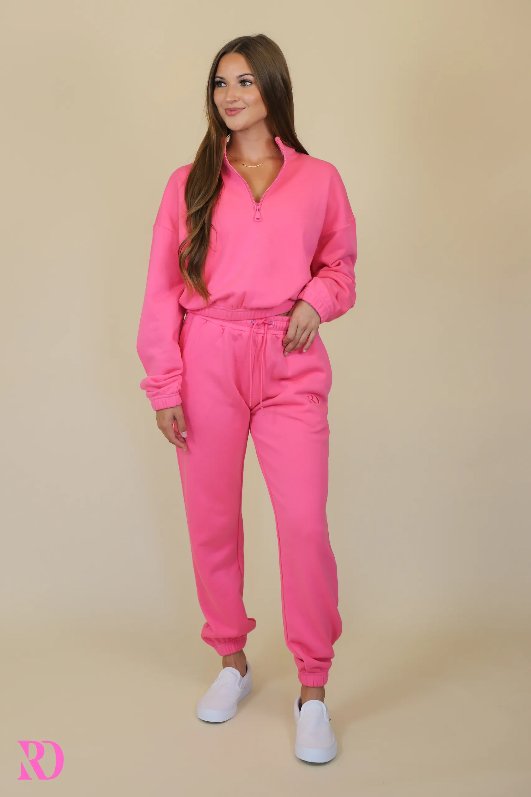 Flamingo Velocity Sweat Set | Essential Collection by RD