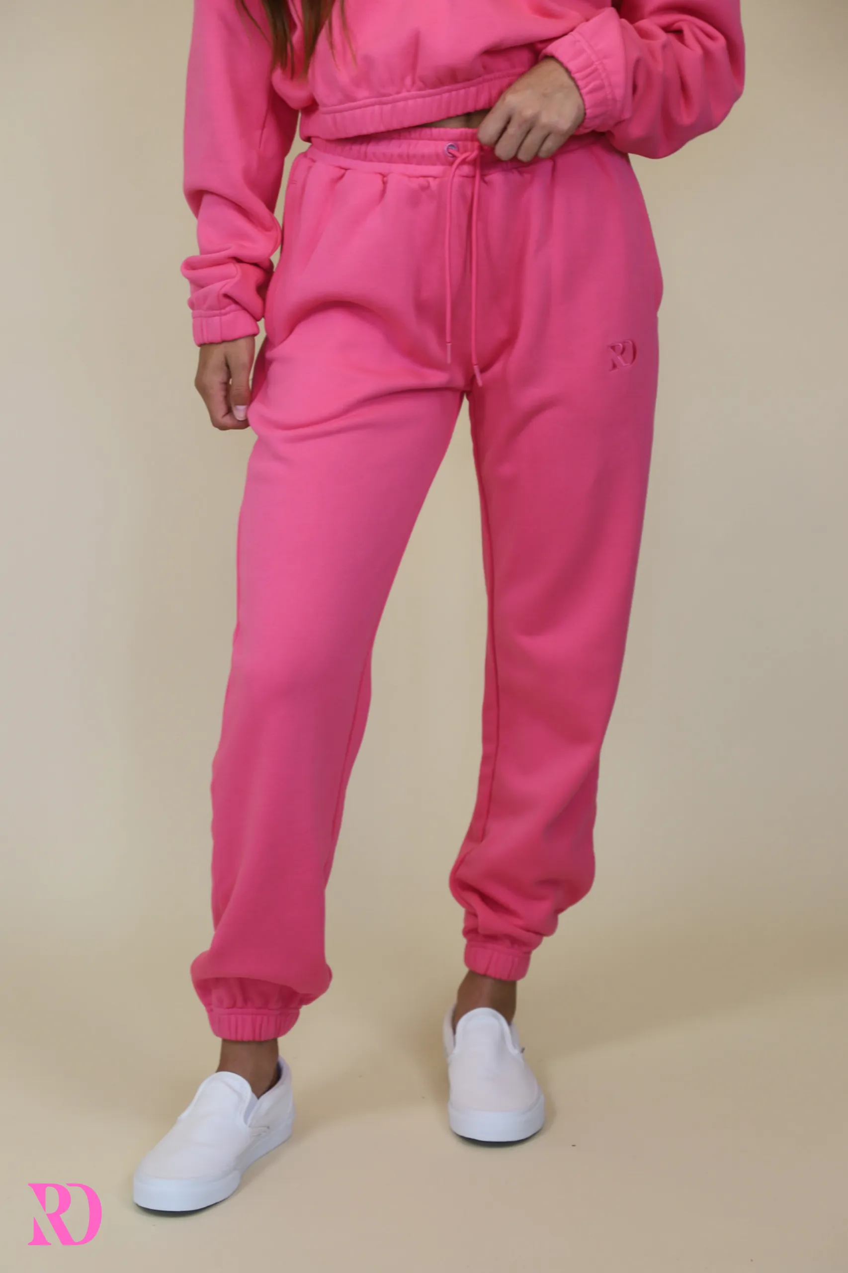 Flamingo Velocity Sweat Set | Essential Collection by RD