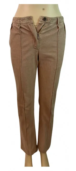 Google-friendly result: Chanel light brown jeans size FR 34 US 2