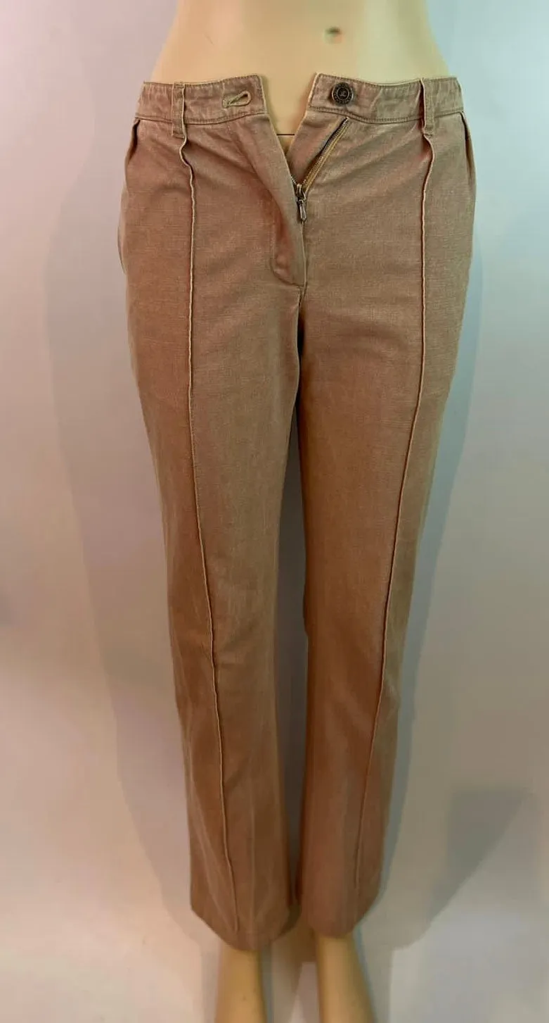 Google-friendly result: Chanel light brown jeans size FR 34 US 2