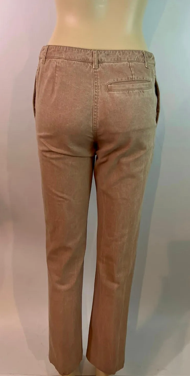 Google-friendly result: Chanel light brown jeans size FR 34 US 2