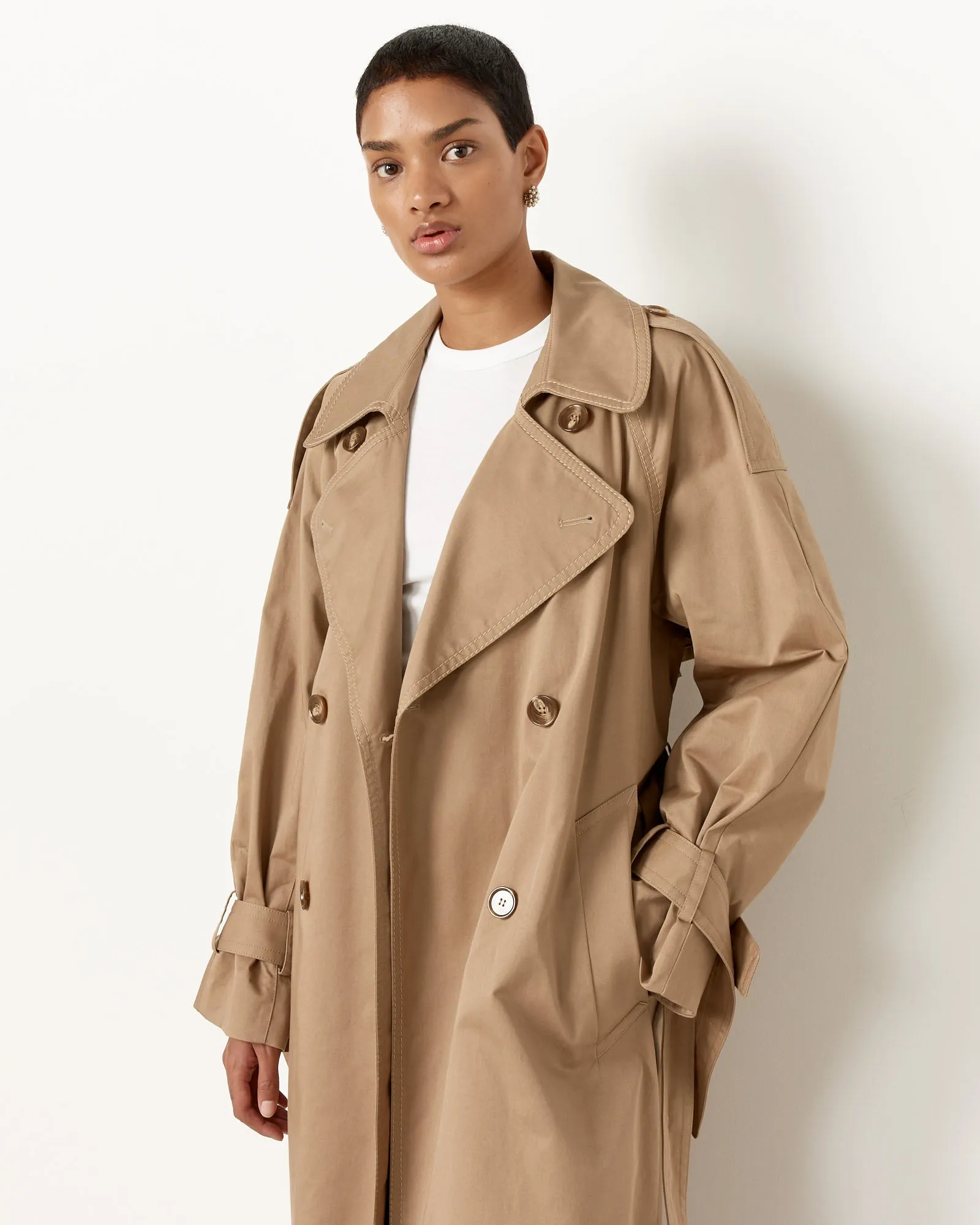 Google SEO result: Classic Double-Breasted Trenchcoat - Timeless Style and Elegance