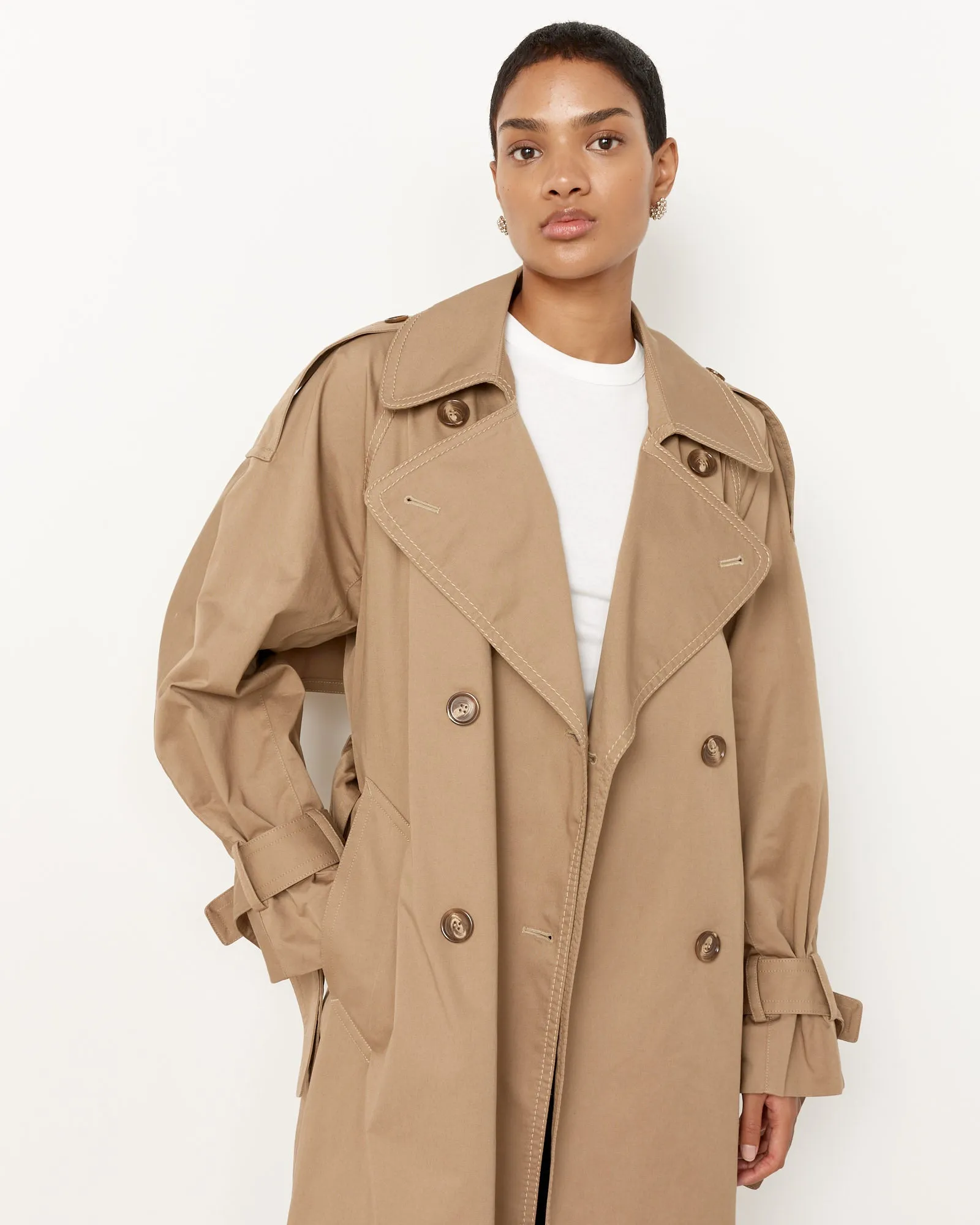 Google SEO result: Classic Double-Breasted Trenchcoat - Timeless Style and Elegance