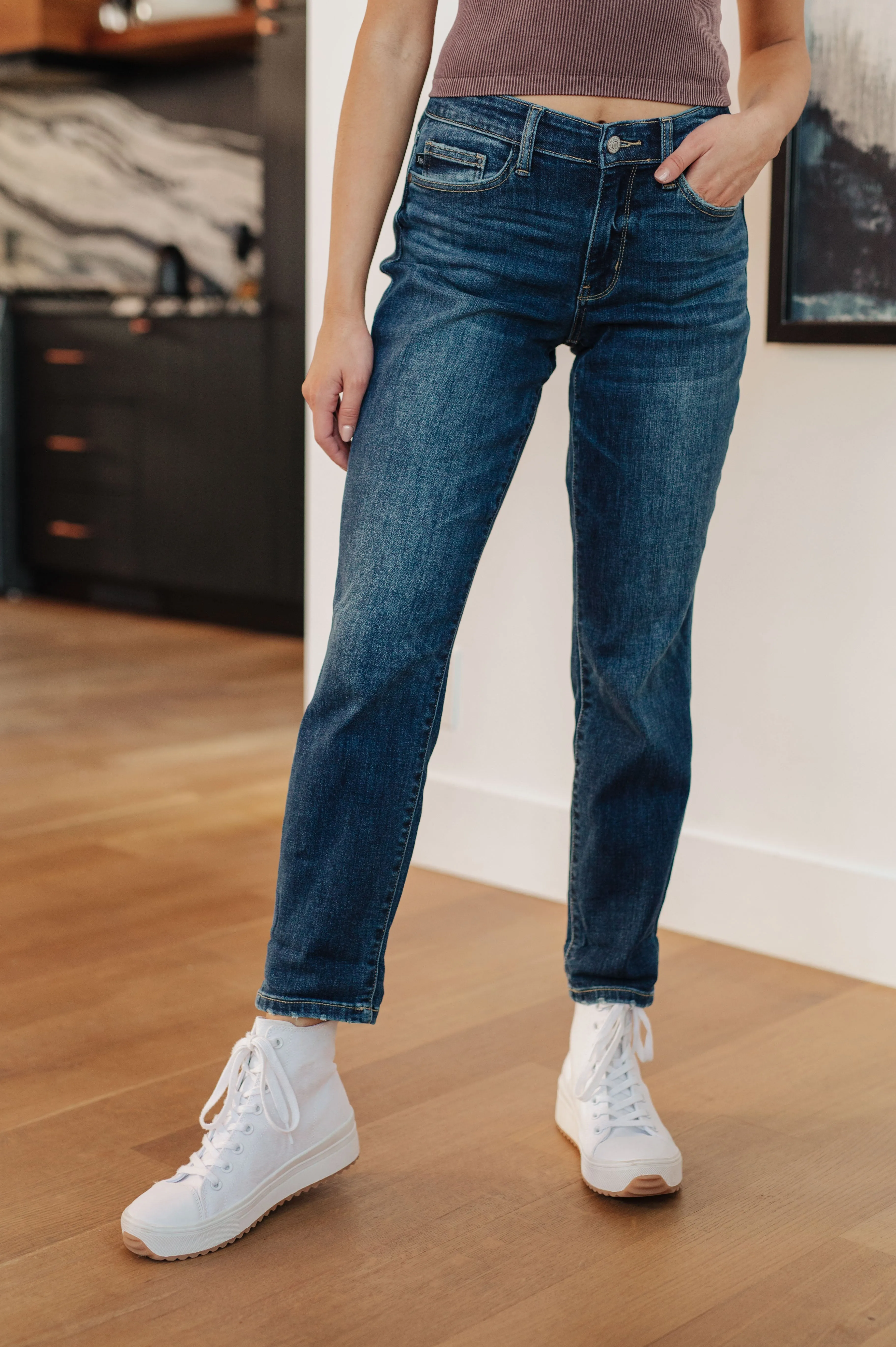 Google SEO result: Midrise Cuffed Boyfriend Jeans London