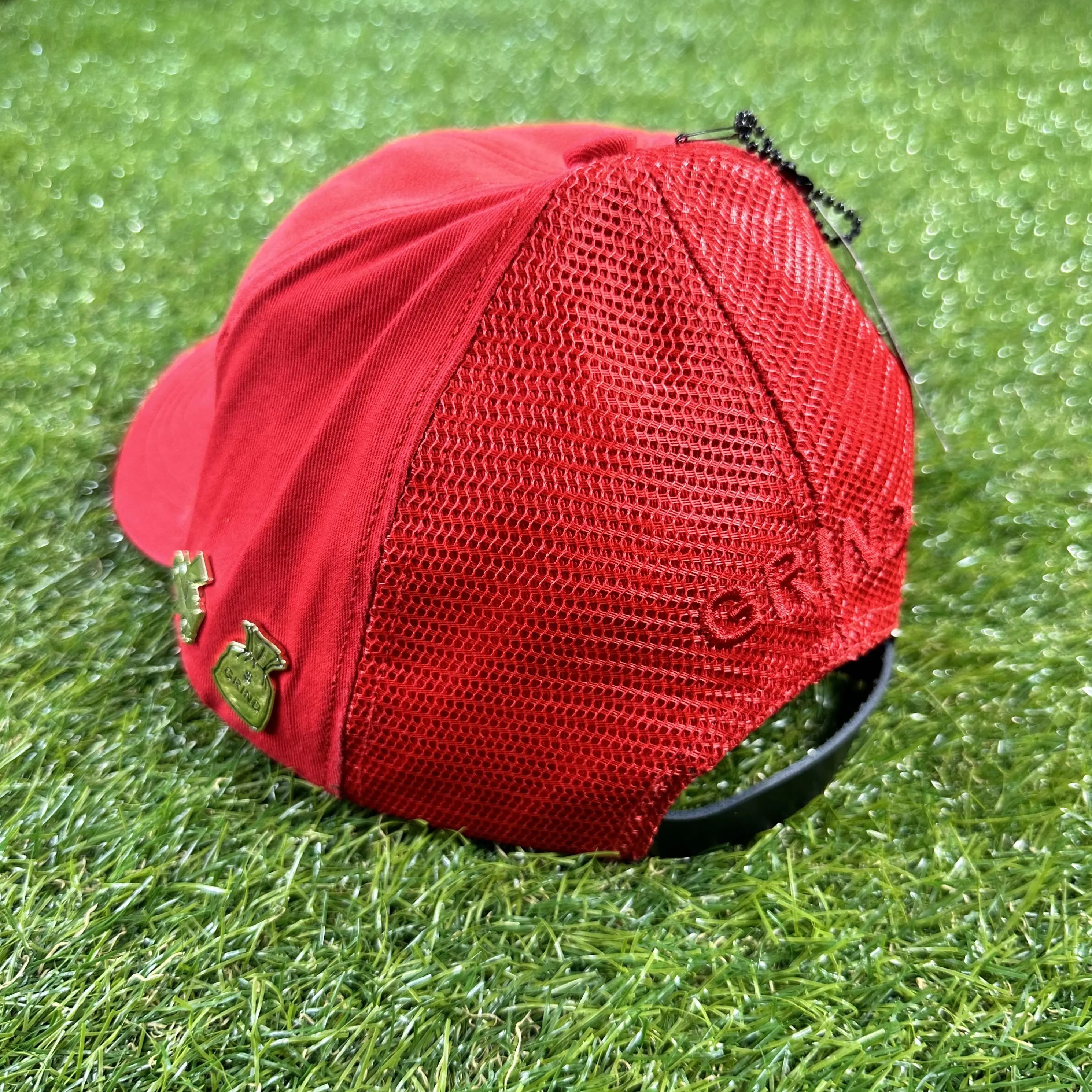 Grind Truck Dad Hat (Red)