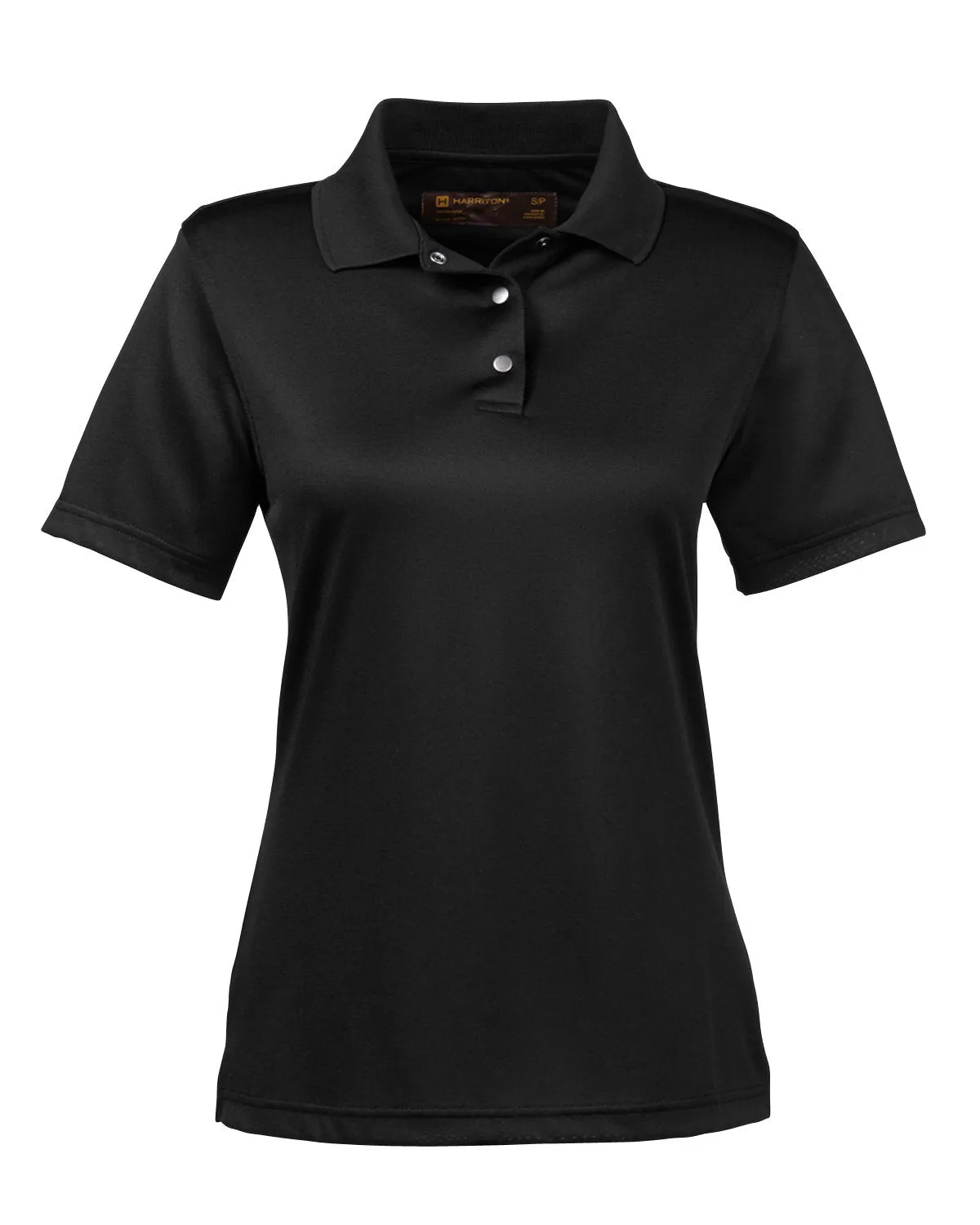 Harriton Ladies' Advantage Snag Protection Plus IL Snap Placket Polo