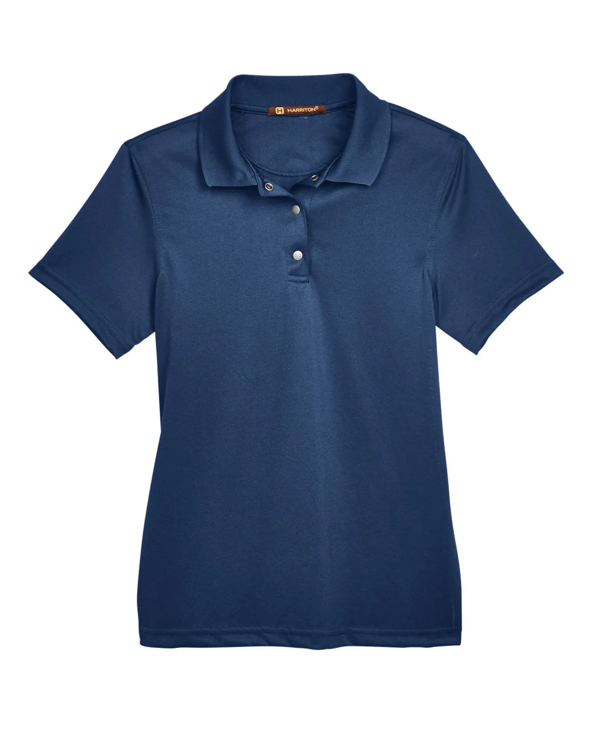 Harriton Ladies' Advantage Snag Protection Plus IL Snap Placket Polo