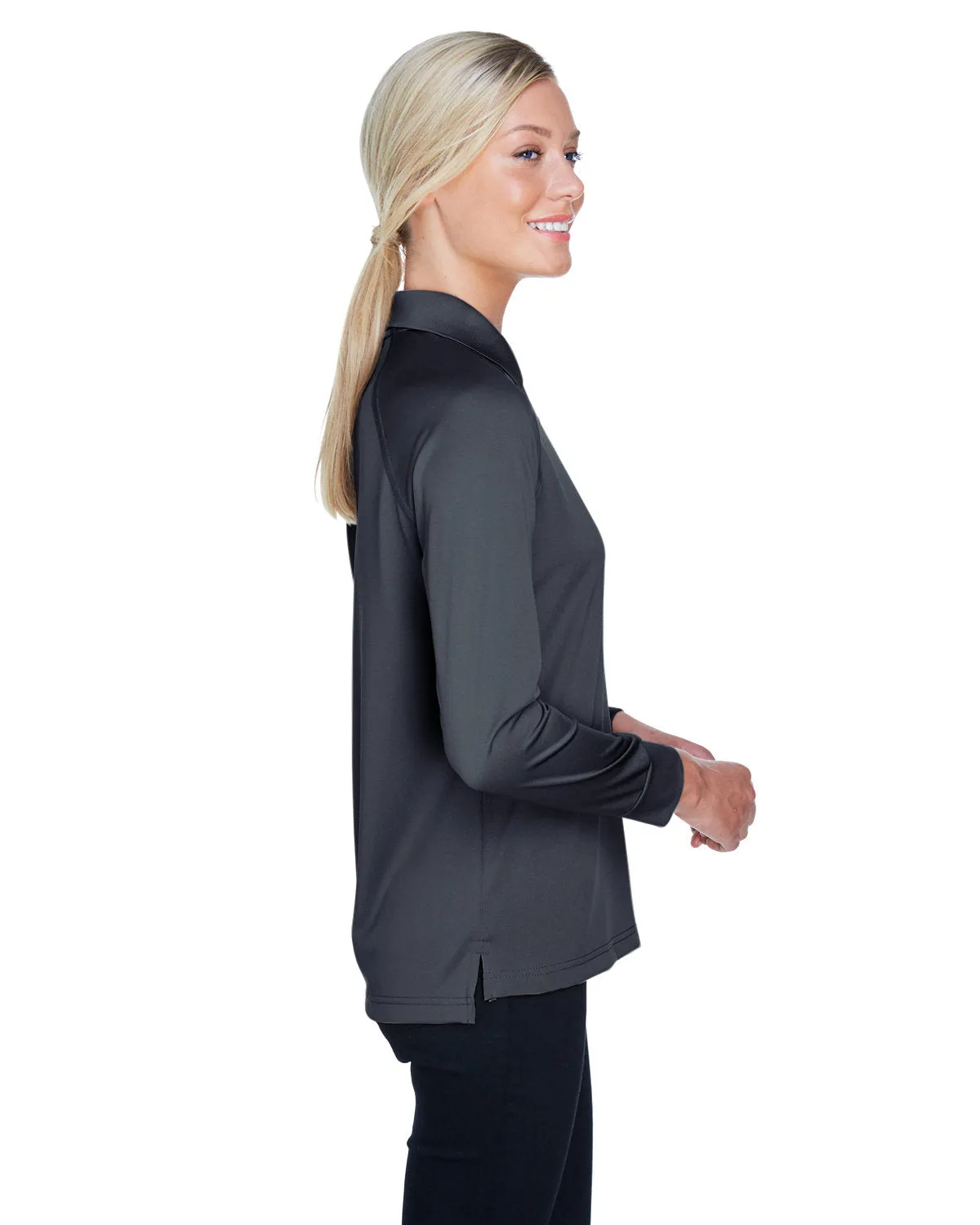 Harriton Ladies' Advantage Snag Protection Plus Long-Sleeve Tactical Polo