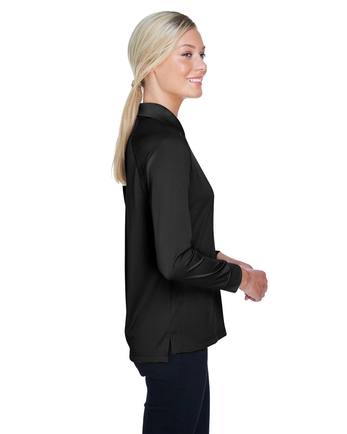 Harriton Ladies' Advantage Snag Protection Plus Long-Sleeve Tactical Polo