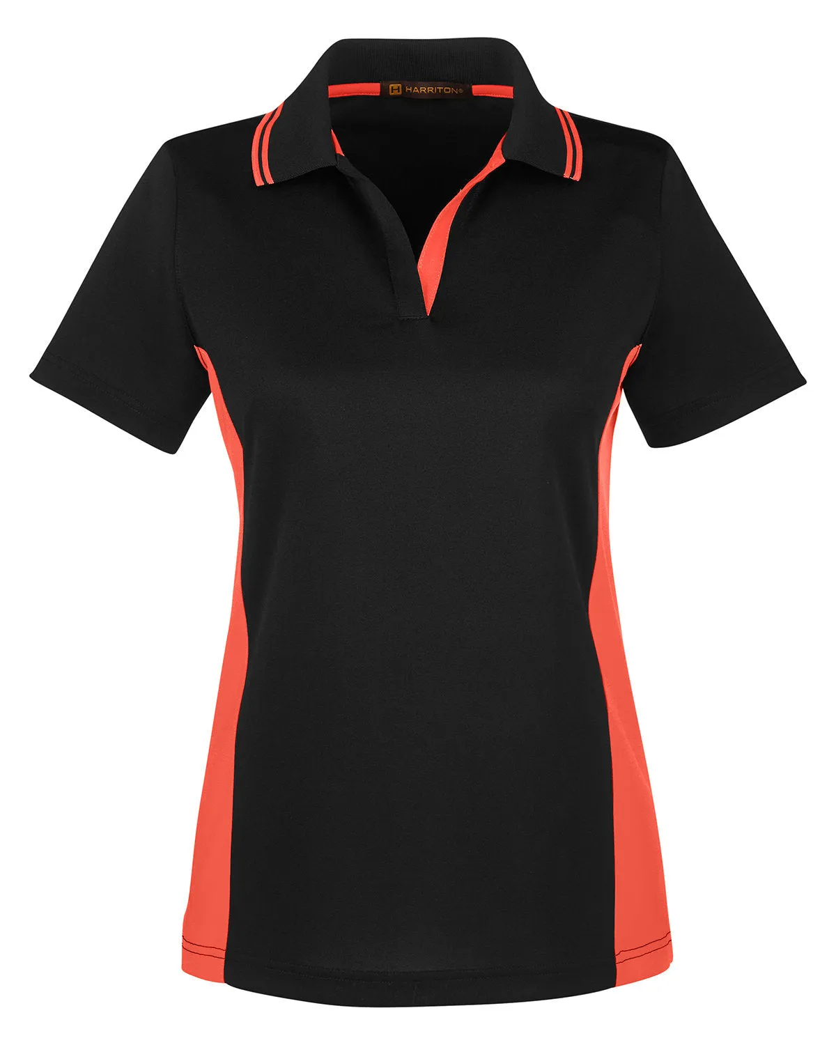 Harriton Ladies' Flash Snag Protection Plus IL Colorblock Polo