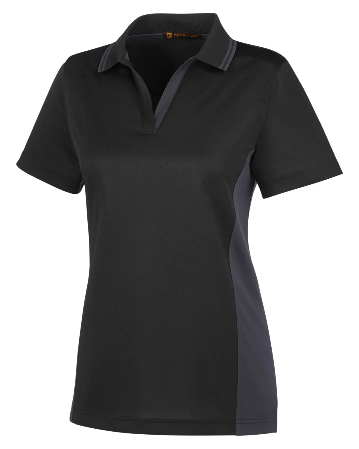 Harriton Ladies' Flash Snag Protection Plus IL Colorblock Polo