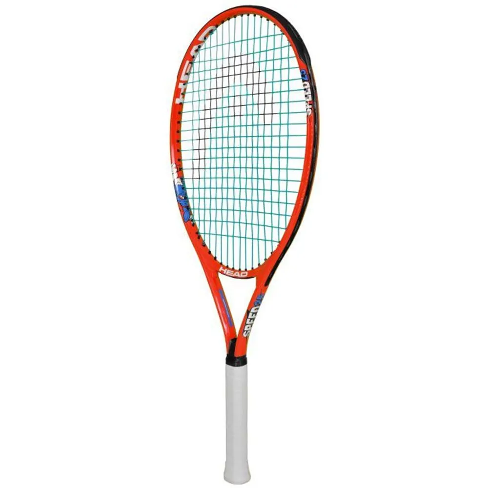 HEAD Junior Speed 25 Graphite Strung Tennis Racquet (Red/Grey)