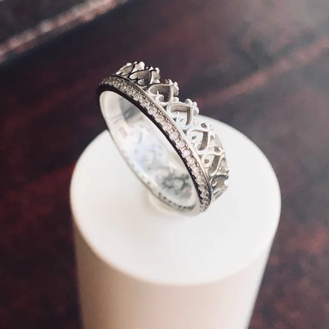 Heart Crown Ring