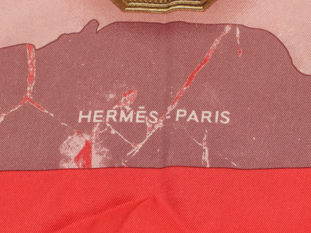 Hermès Parures Equestres Silk Scarf 70cm