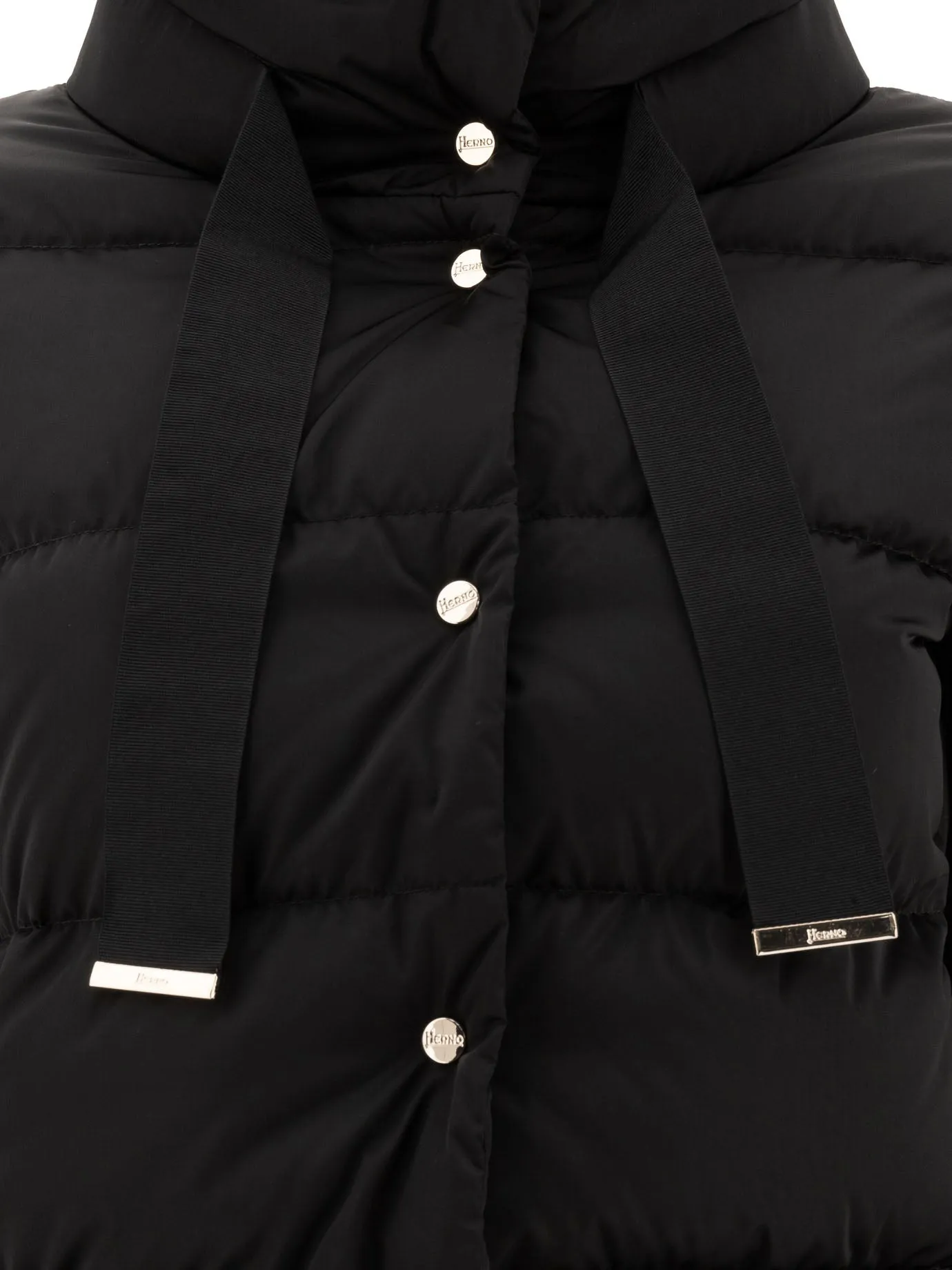 HERNO Polar-Tec Black Down Jacket for Women