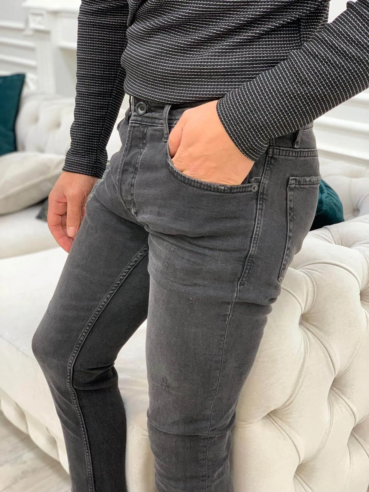 Hollo Gray Jeans