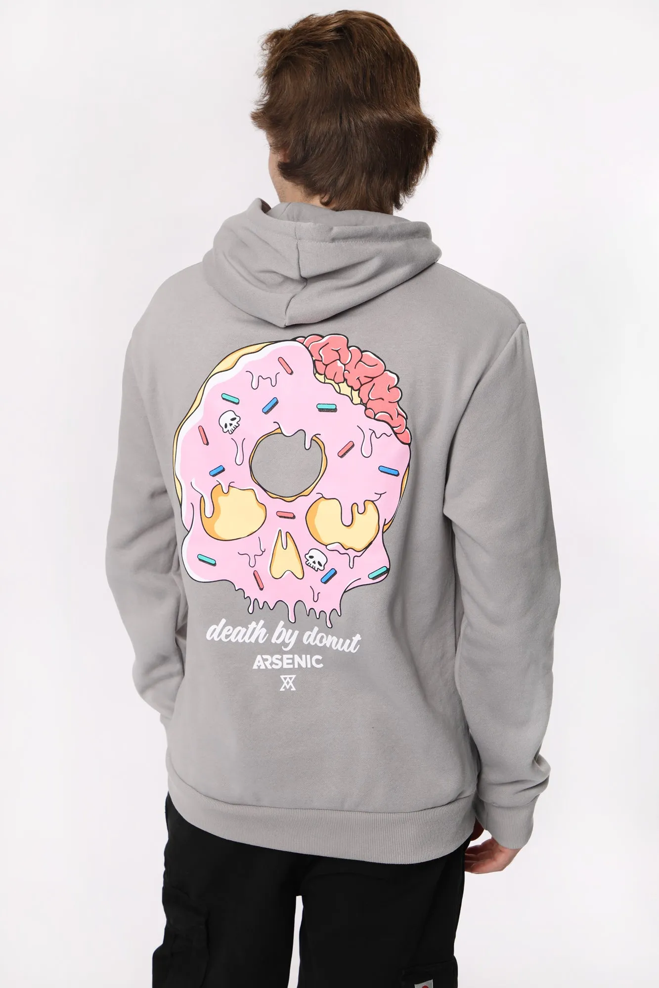 Hooded Death By Donut Arsenic Men's Sweatshirt