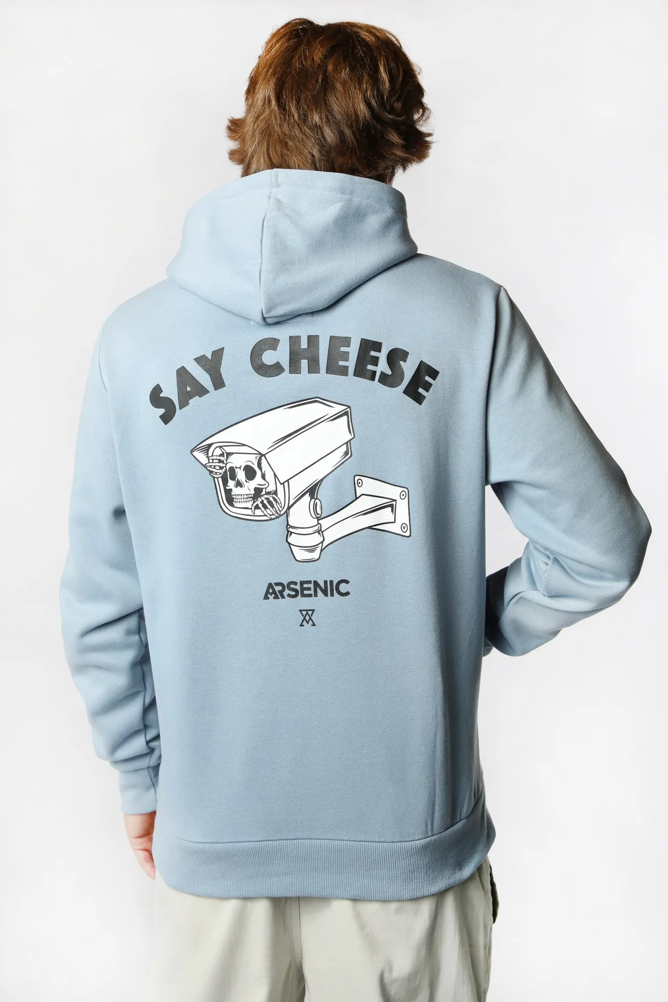 Hooded Say Cheese Arsenic Men's Sweater