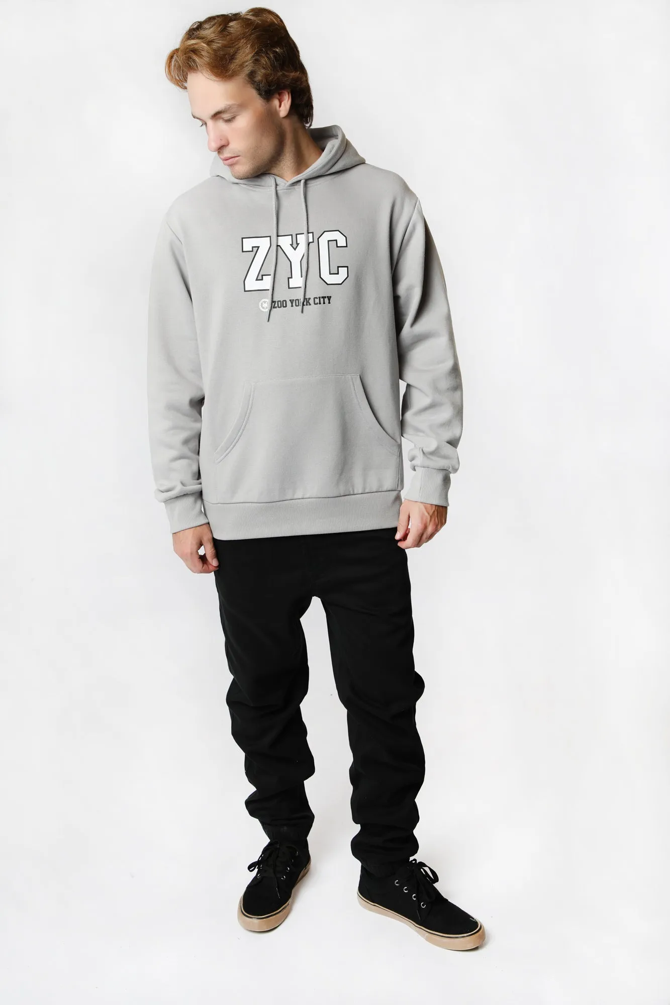 Hoodie with ZYC Zoo York Men's Logo