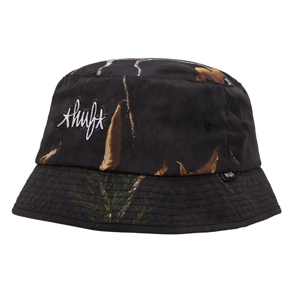 HUF REALTREE BUCKET HAT // REALTREE BLACK