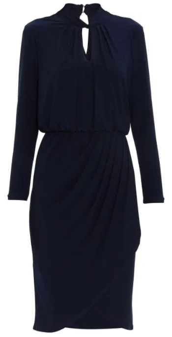 Jeanlee Jersey Dress Navy