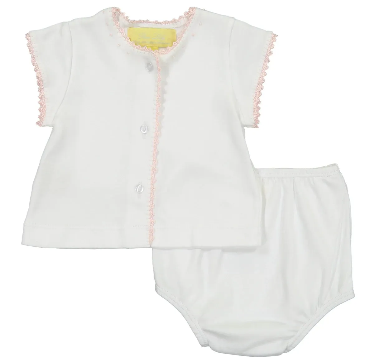 Jersey Crib Set - Pink