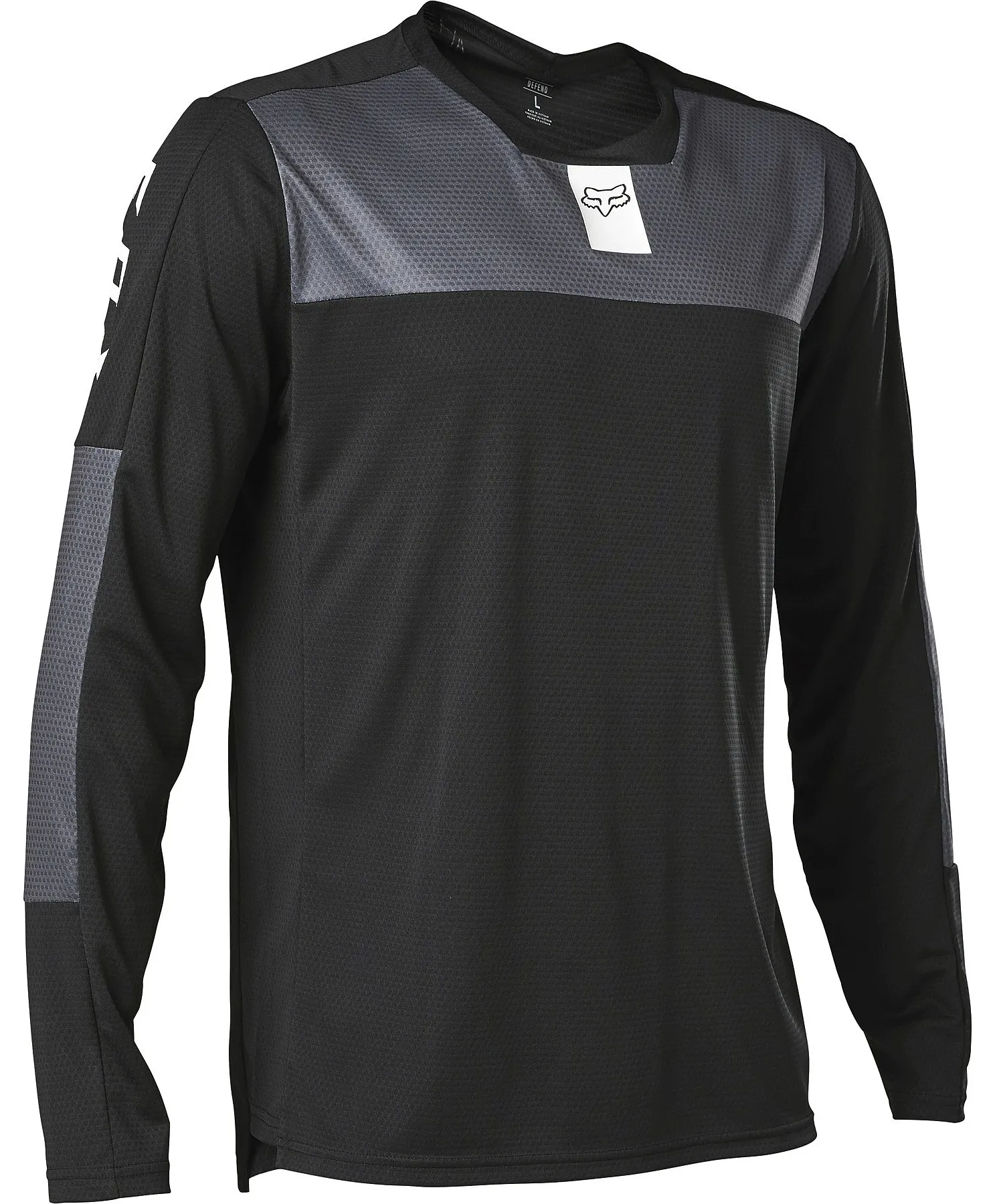 jersey Fox Defend Jersey Foxhead LS - Black - men´s