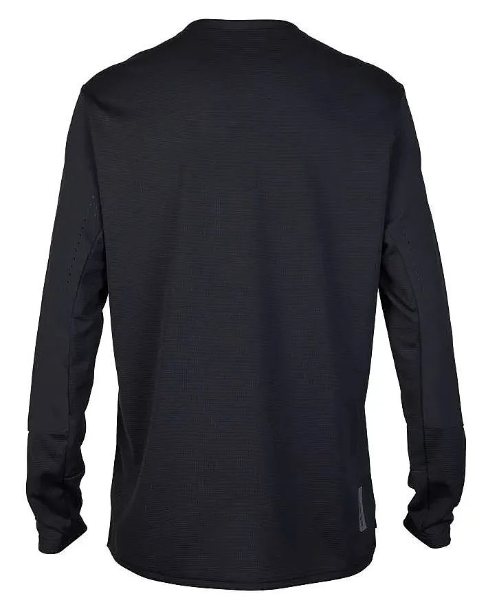 jersey Fox Defend Jersey LS - Black - men´s