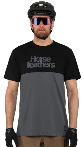 jersey Horsefeathers Fury - Black/Gray - men´s