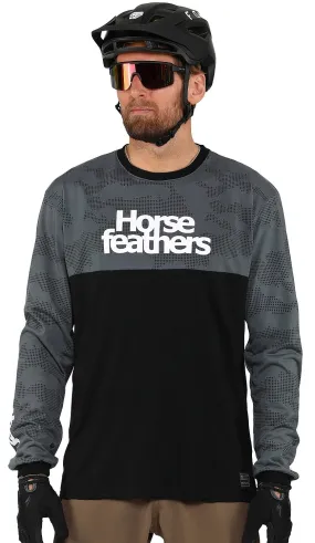 jersey Horsefeathers Fury LS - Digital/White - men´s