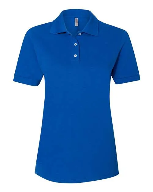 JERZEES Women's 100% Ringspun Cotton Piqué Polo