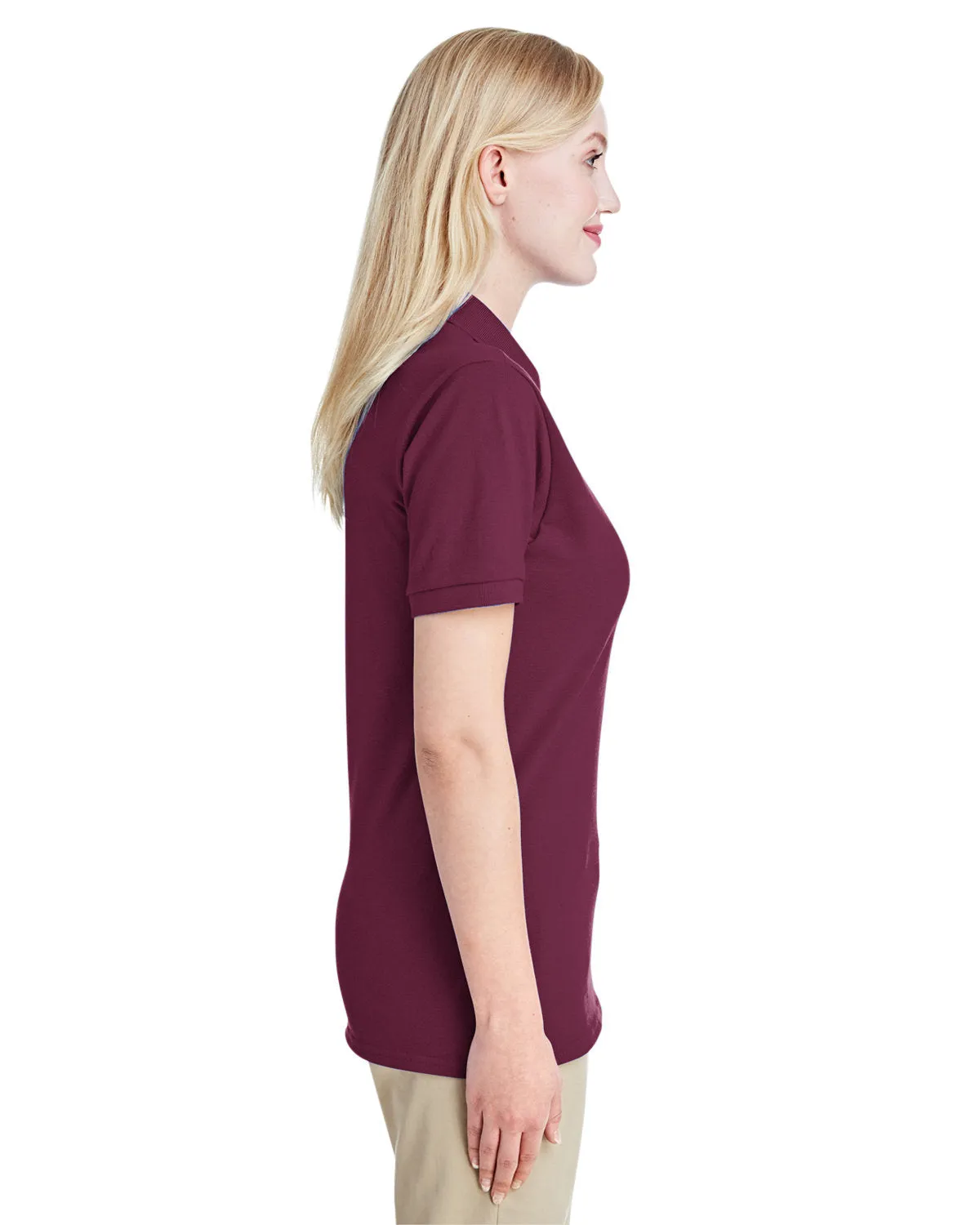 JERZEES Women's 100% Ringspun Cotton Piqué Polo