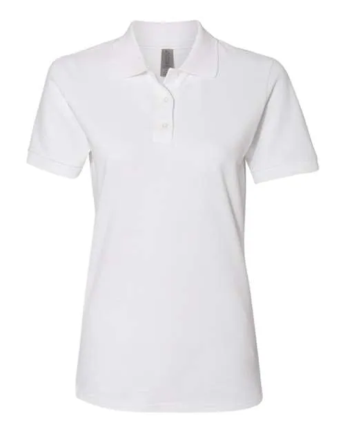 JERZEES Women's 100% Ringspun Cotton Piqué Polo