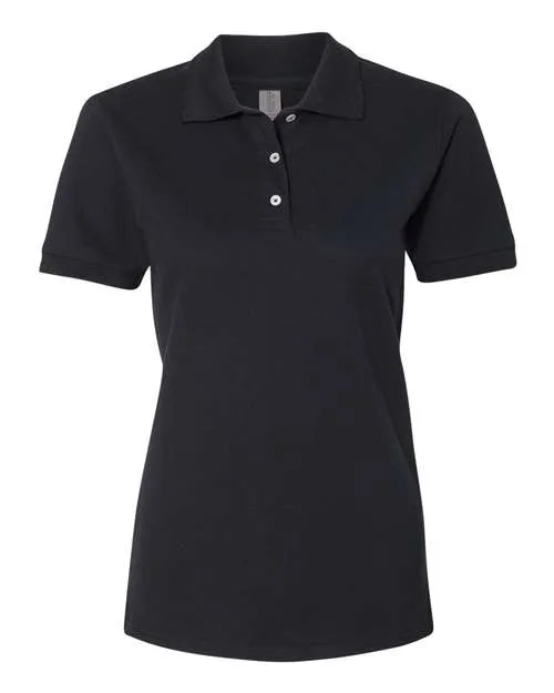 JERZEES Women's 100% Ringspun Cotton Piqué Polo