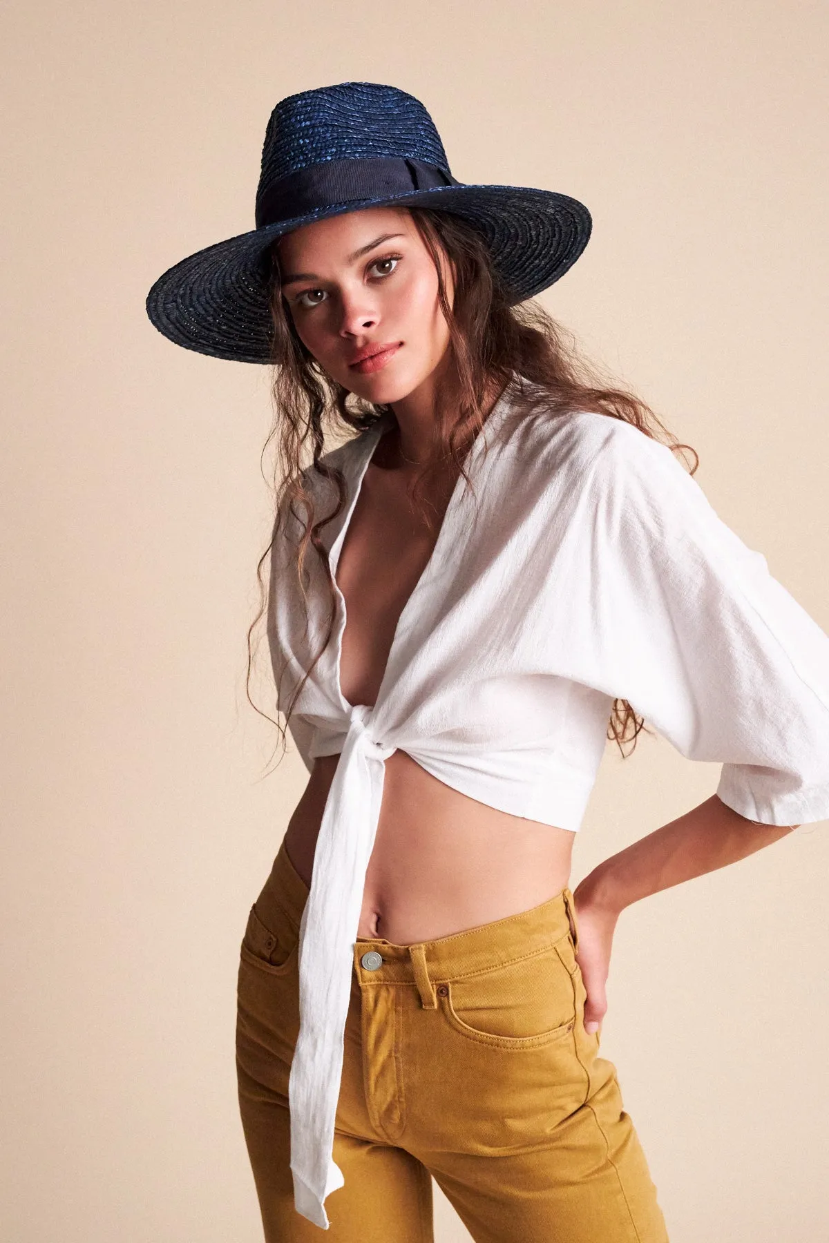 Joanna Hat - Washed Navy