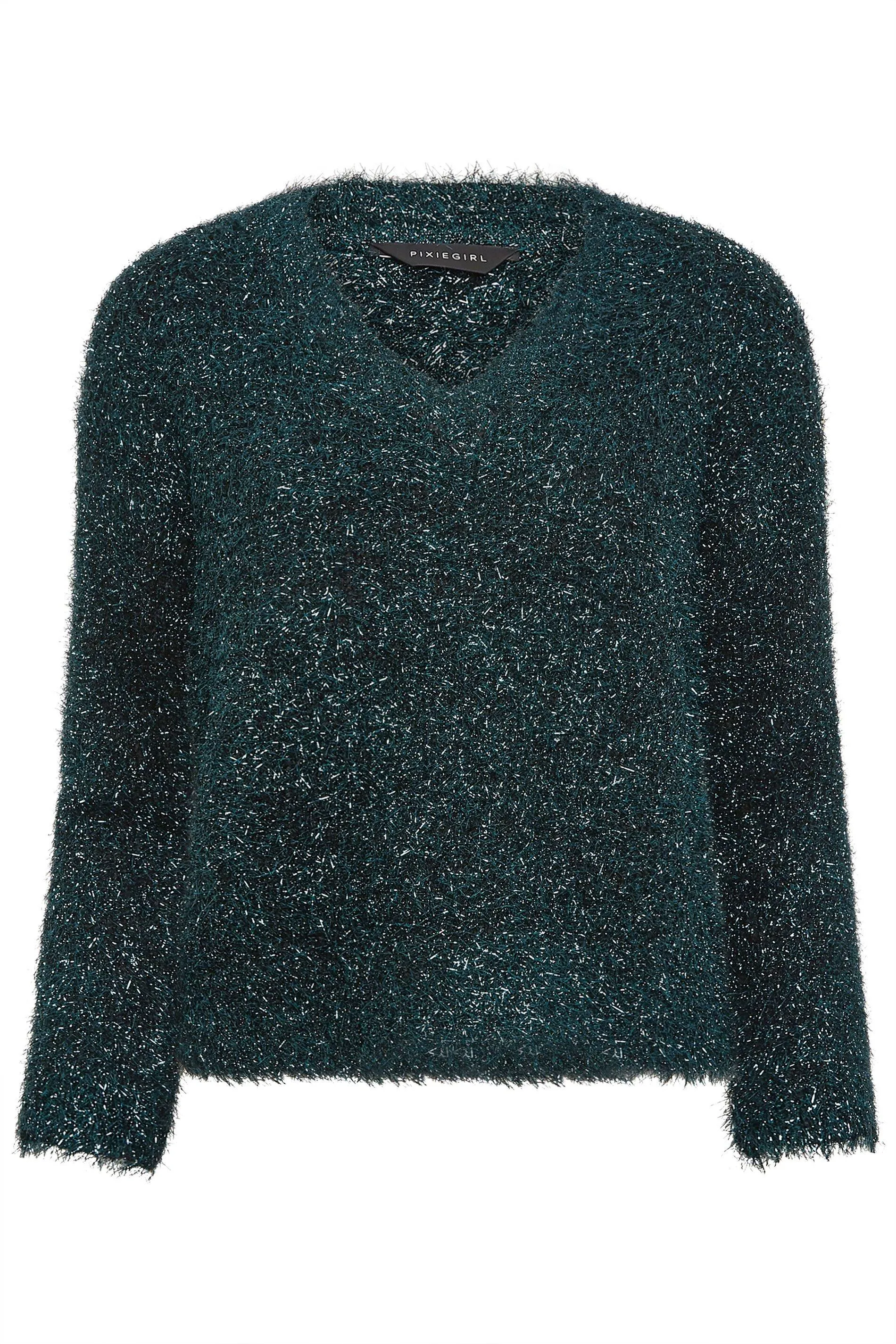 Jumpers & Cardigans | Petite Tinsel Jumper | PixieGirl