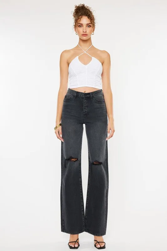 Kan Can Ultra High Rise 90's Flare Jeans