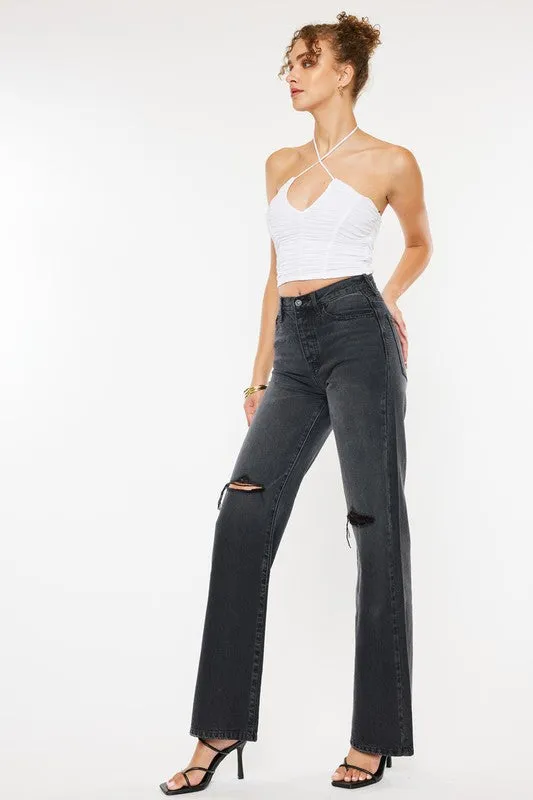 Kan Can Ultra High Rise 90's Flare Jeans