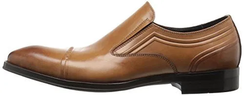 KENNETH COLE NEW YORK MEN'S CHANGE TUNE SLIP-ON LOAFER, COGNAC, 12 M US