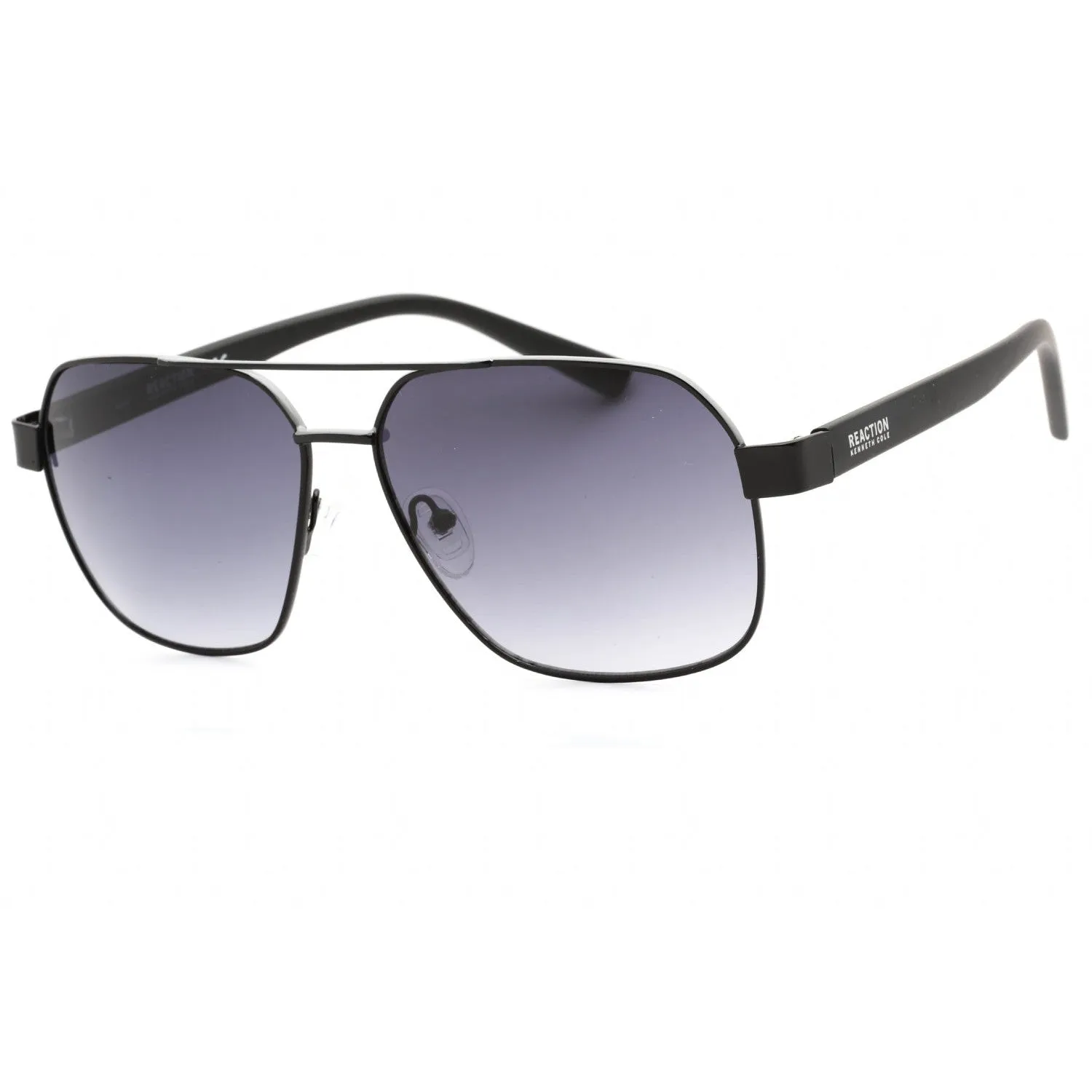 Kenneth Cole Reaction KC2843 Sunglasses Shiny Black / Gradient Smoke Women's