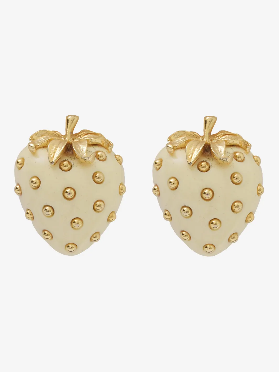 Kenneth Jay Lane Stawberry Earrings