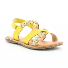 KICKERS DIMDAMI jaune Sandales  Nu Pieds