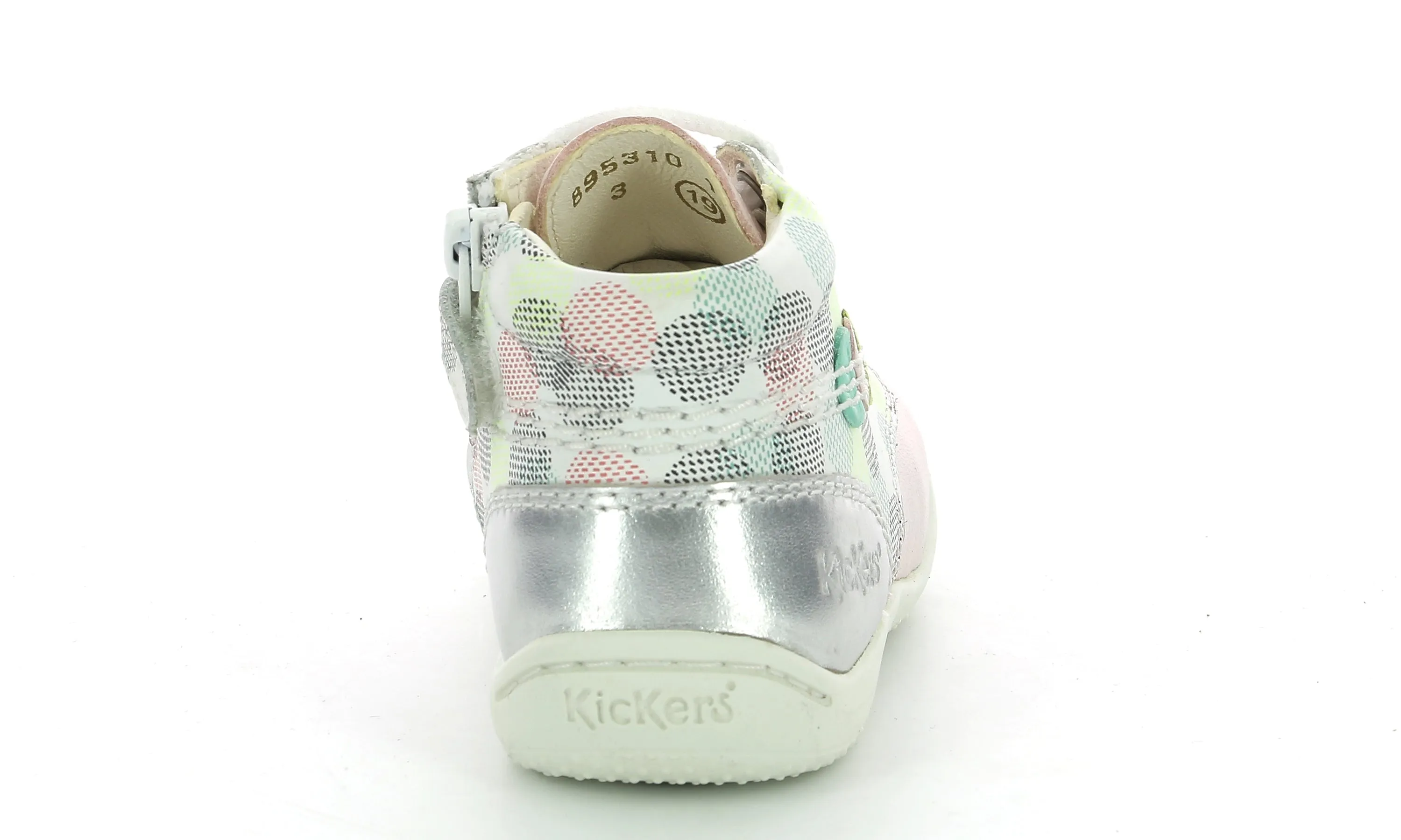 KICKERS GULLYZIP blanc multi Chaussures